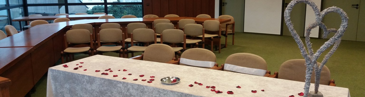 Innenansicht Standesamt Rathaus Bad Hönningen